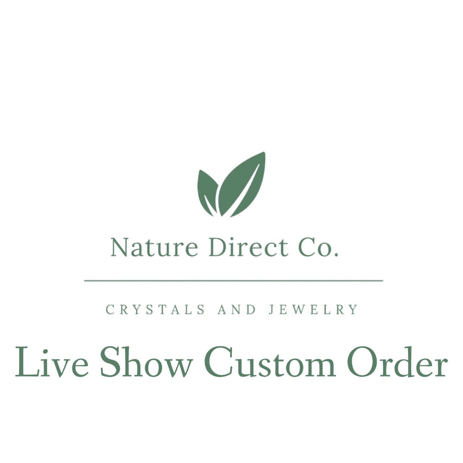 Custom Live Show Order @corn.nugget 2/11