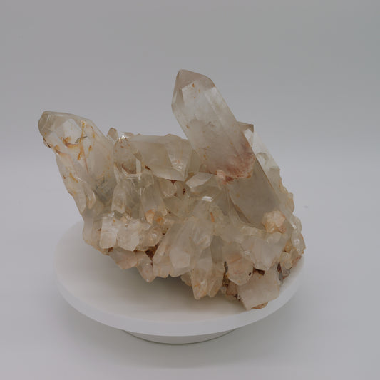 ONE OF A KIND Hand-Mined Arkansas Clear Quartz Cluster