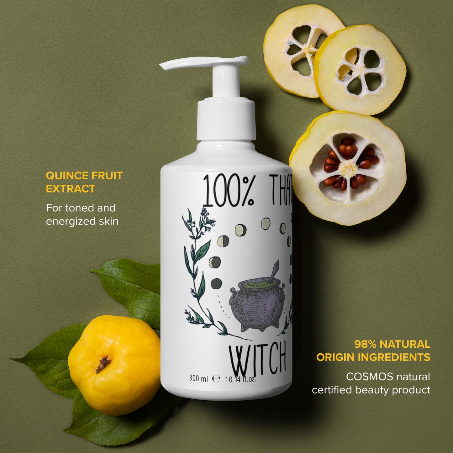 100% That Witch Floral Hand & Body Soap