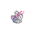 Bi Pride Cluster Sticker