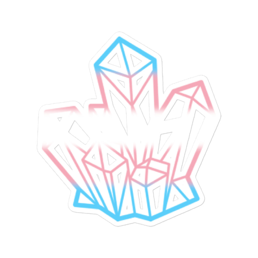 Trans Pride Cluster Sticker