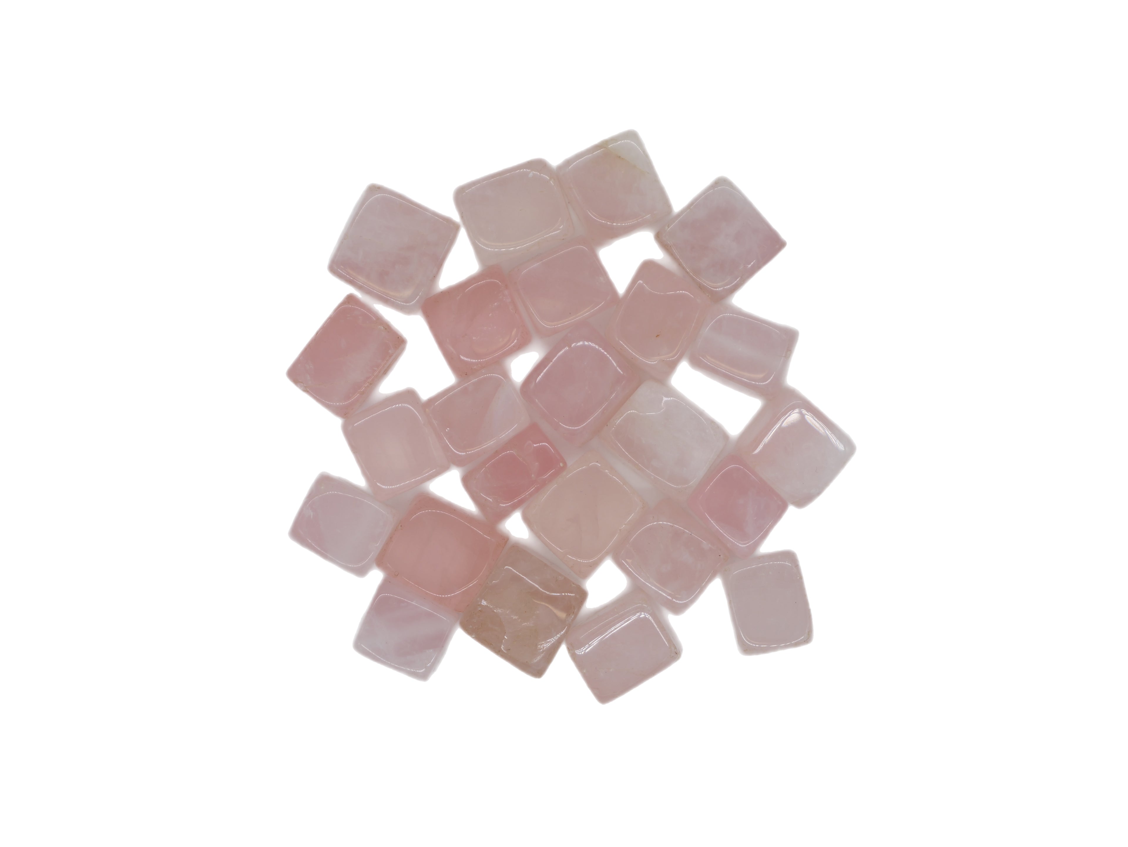 Cuarzo Rosa, Cubos