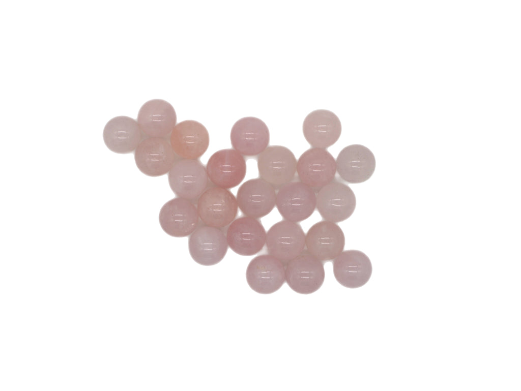 Mini Esferas de Cuarzo Rosa