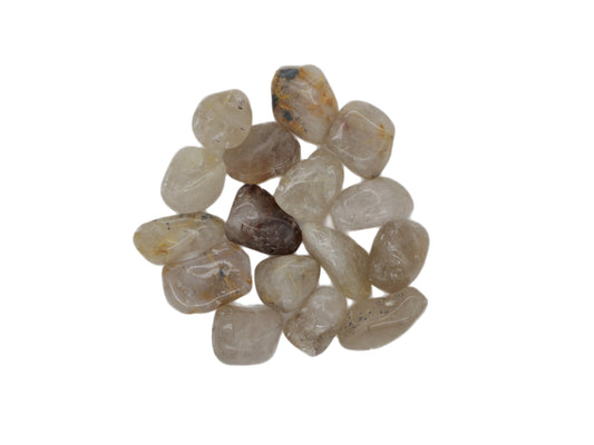 Rutilated Quartz, Tumbled, Large