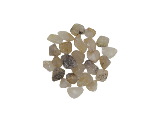 Rutilated Quartz, Tumbled, Small