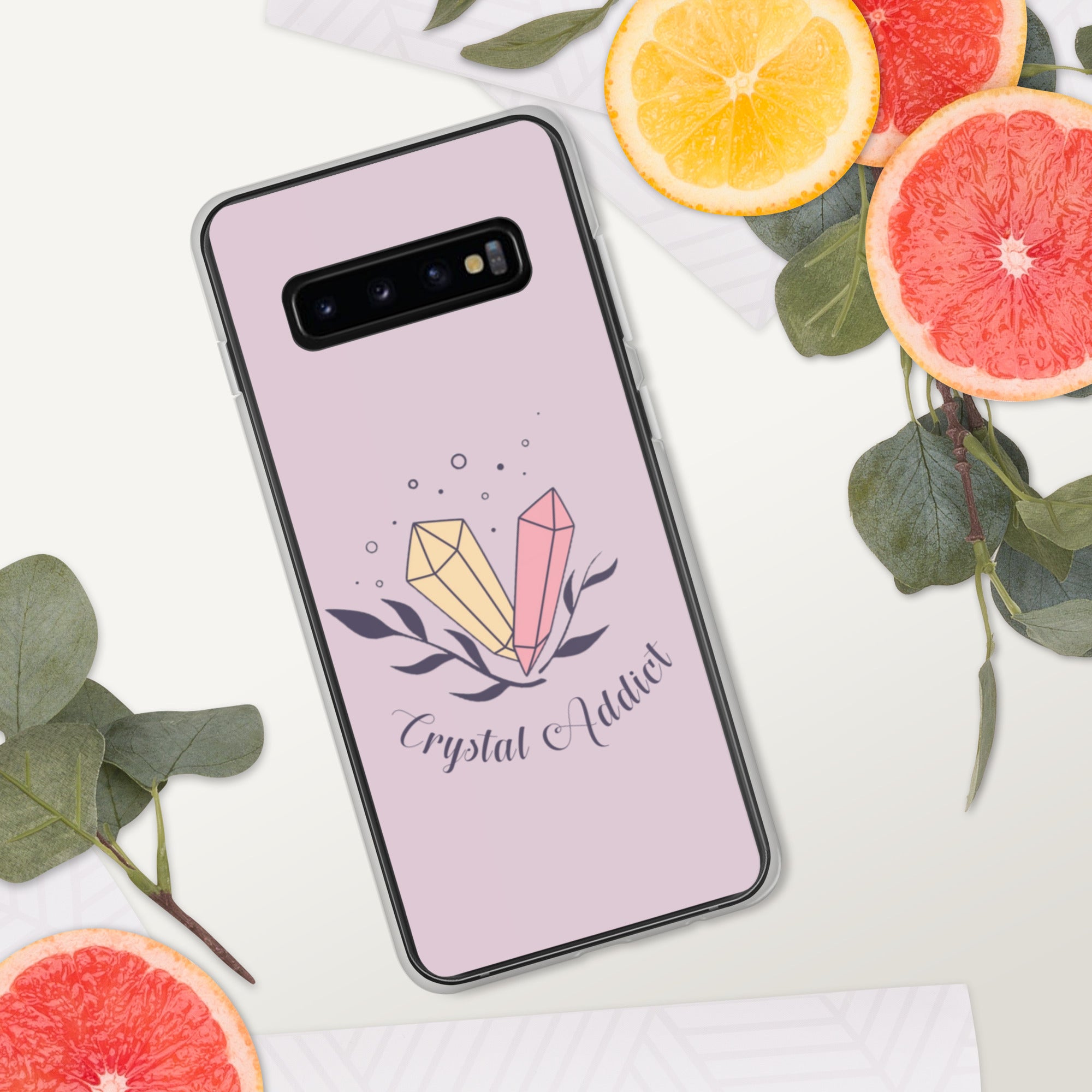 'Crystal Addict' Clear Case for Samsung®