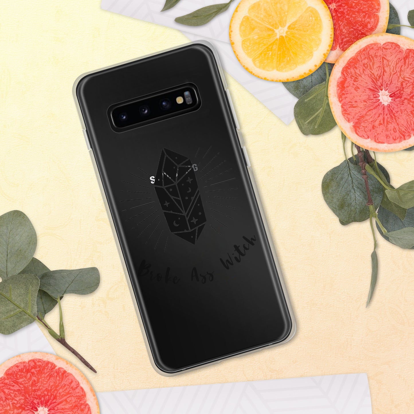 Funda transparente 'Broke Ass Witch' para Samsung®