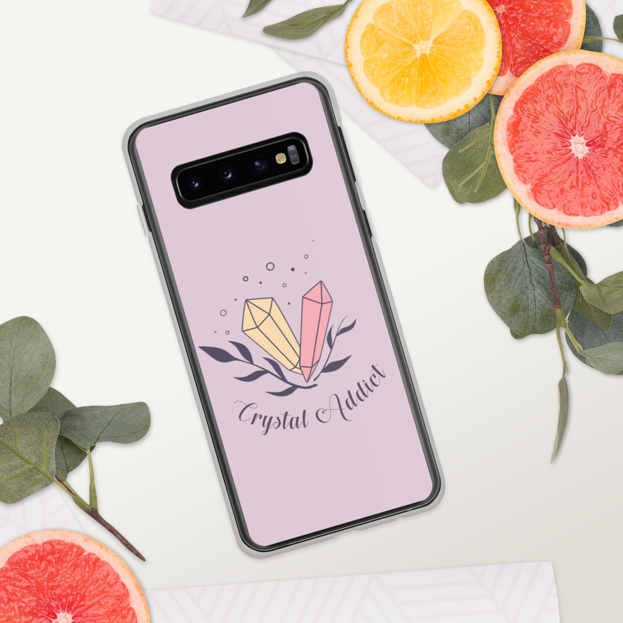 'Crystal Addict' Clear Case for Samsung®