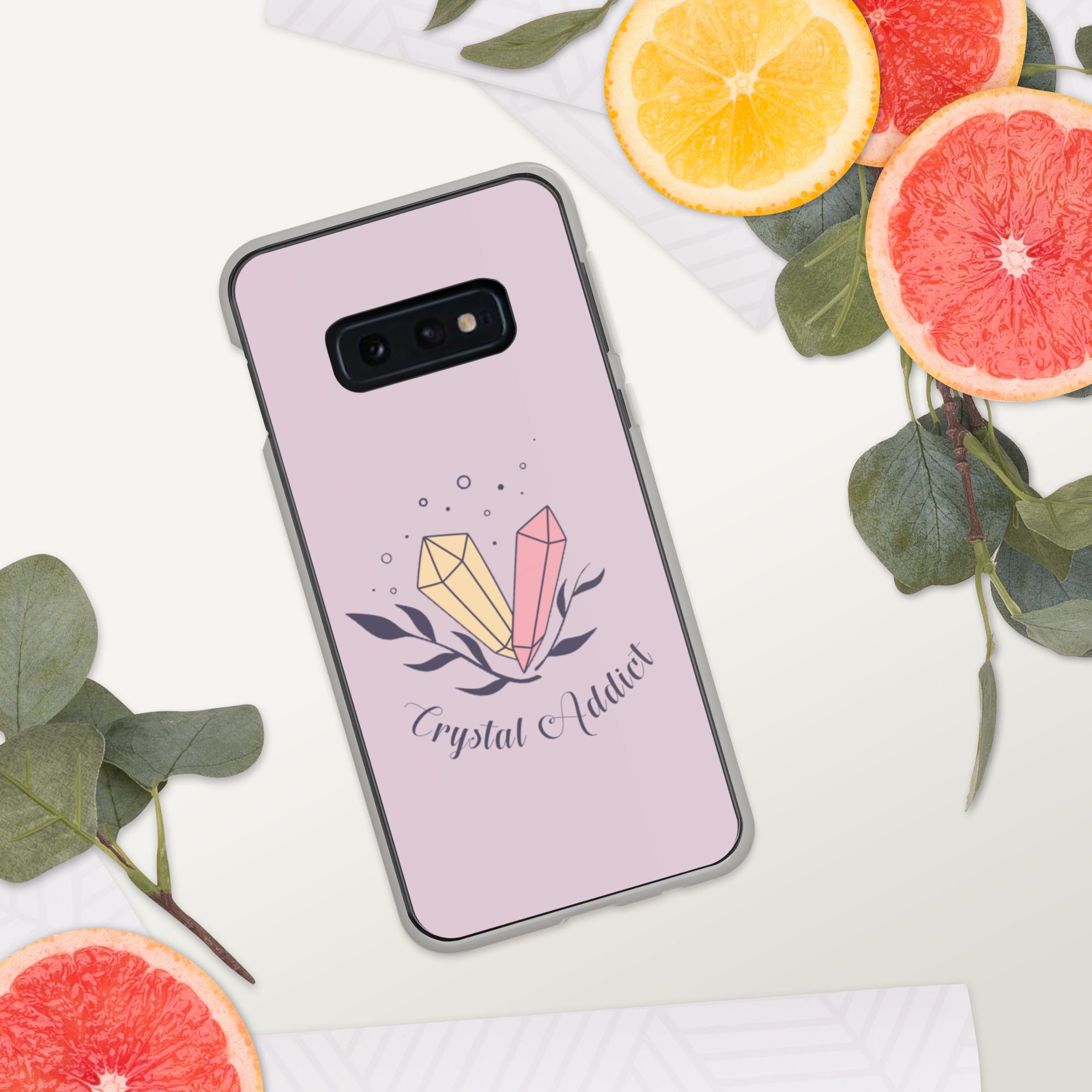 'Crystal Addict' Clear Case for Samsung®