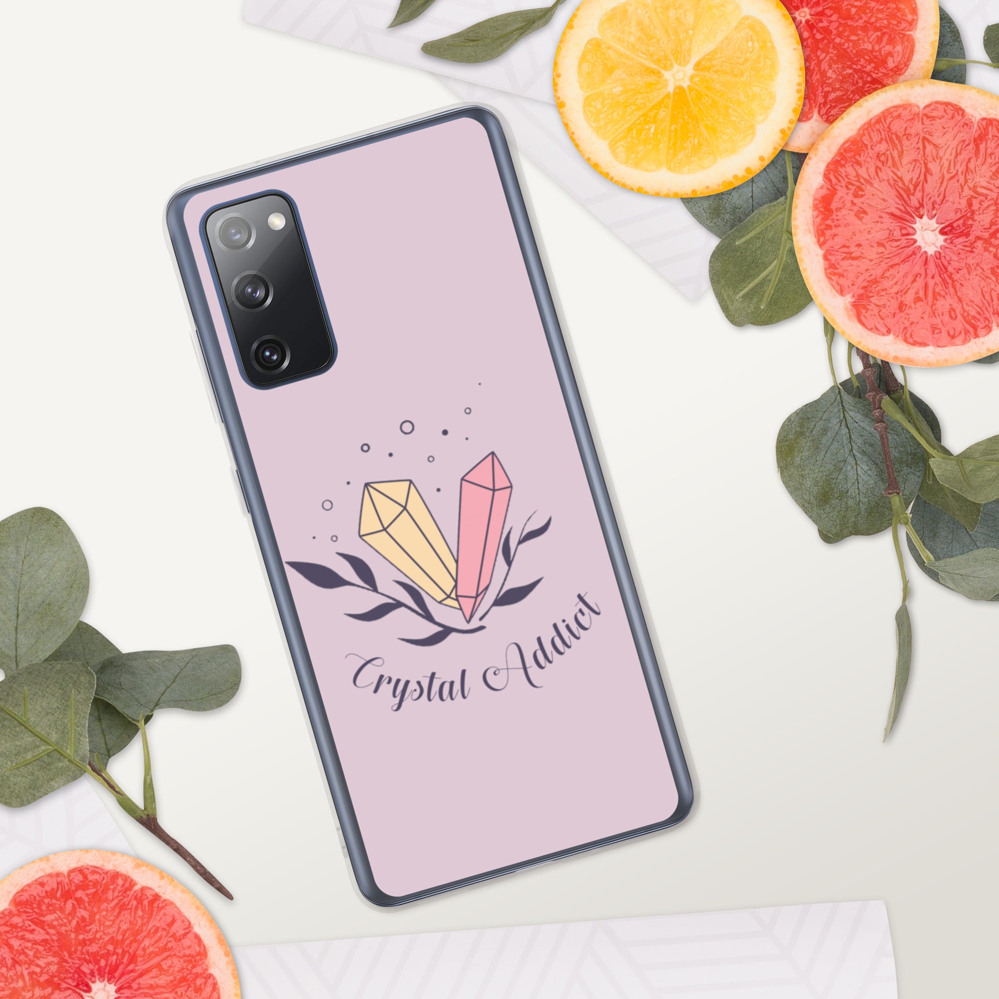 'Crystal Addict' Clear Case for Samsung®