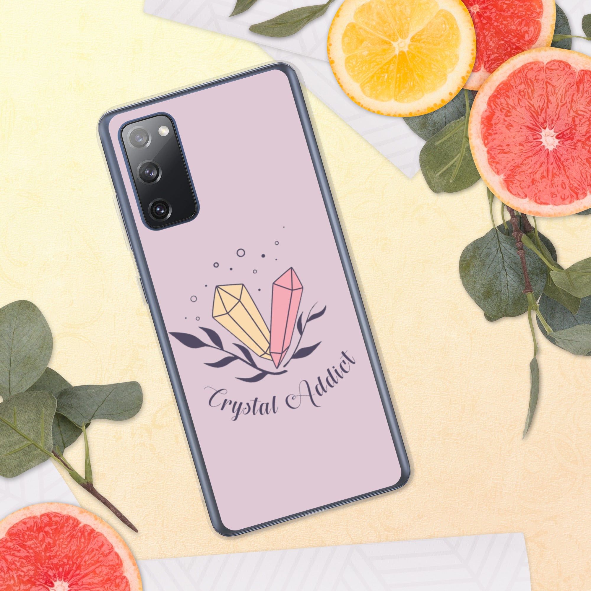 'Crystal Addict' Clear Case for Samsung®
