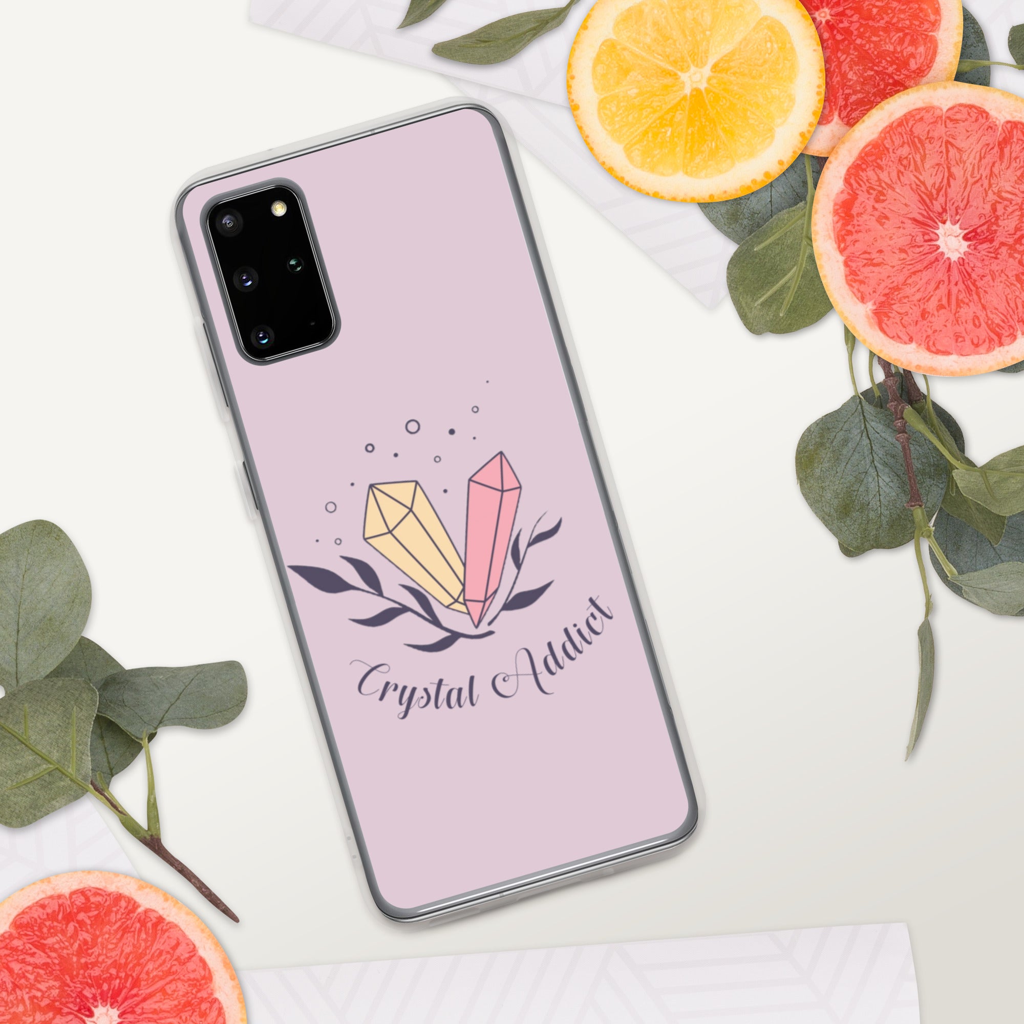 'Crystal Addict' Clear Case for Samsung®