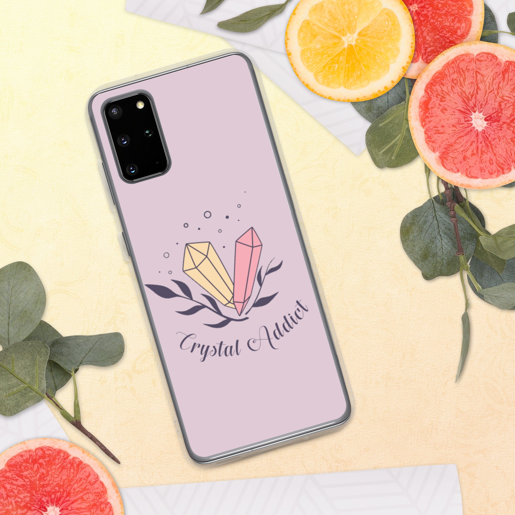 'Crystal Addict' Clear Case for Samsung®