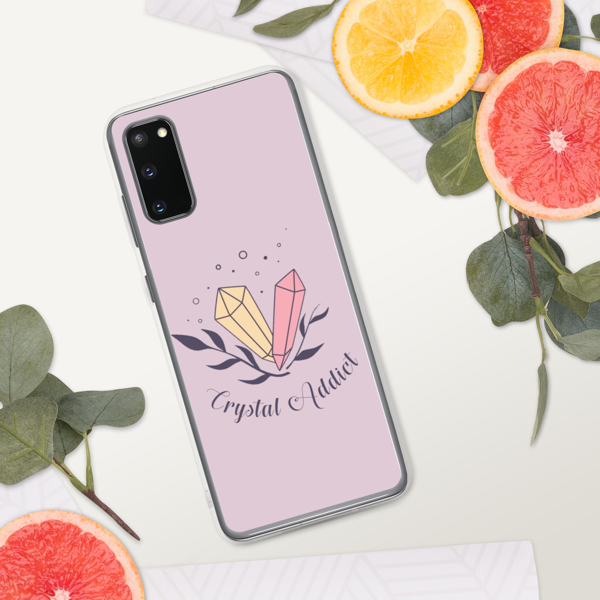 'Crystal Addict' Clear Case for Samsung®