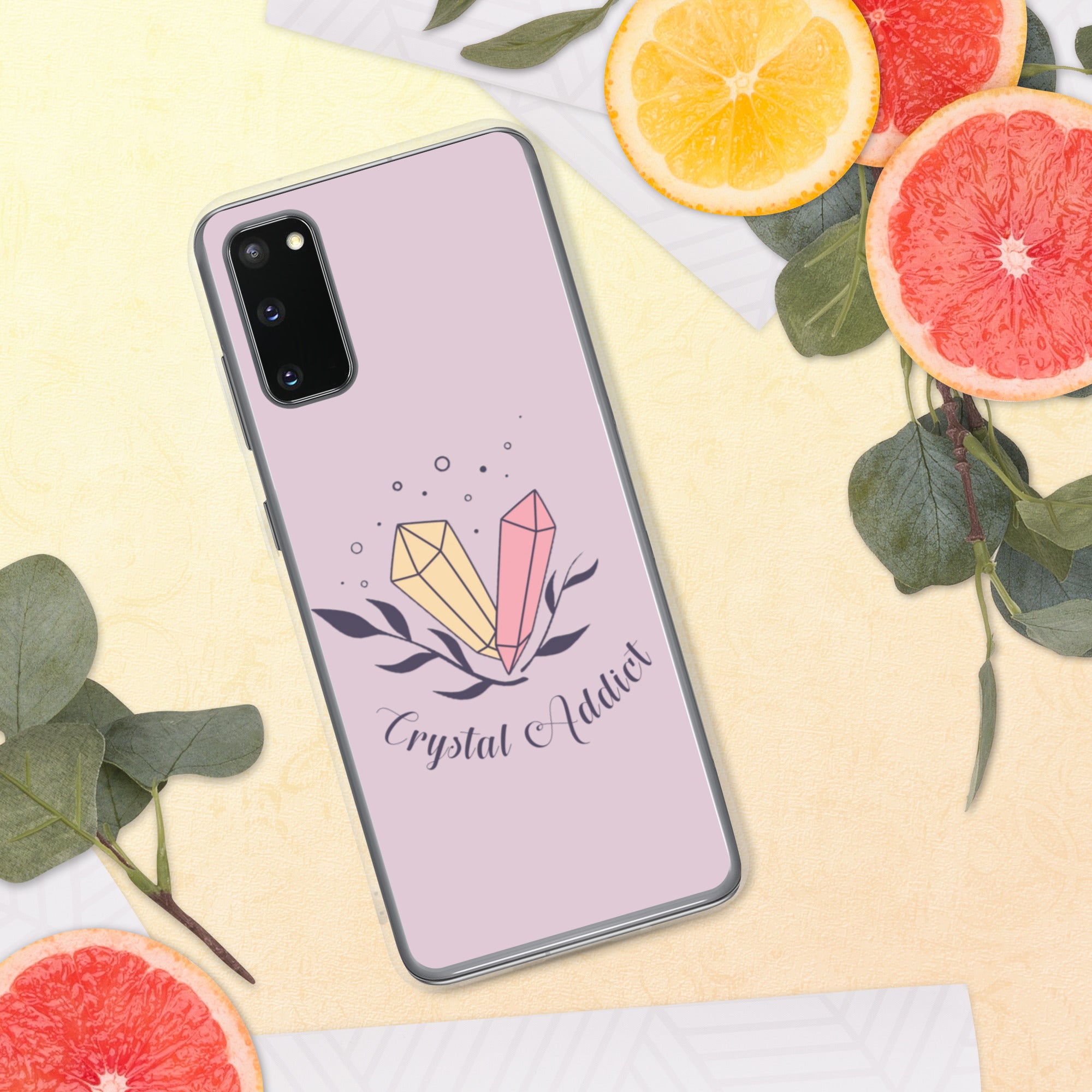 'Crystal Addict' Clear Case for Samsung®