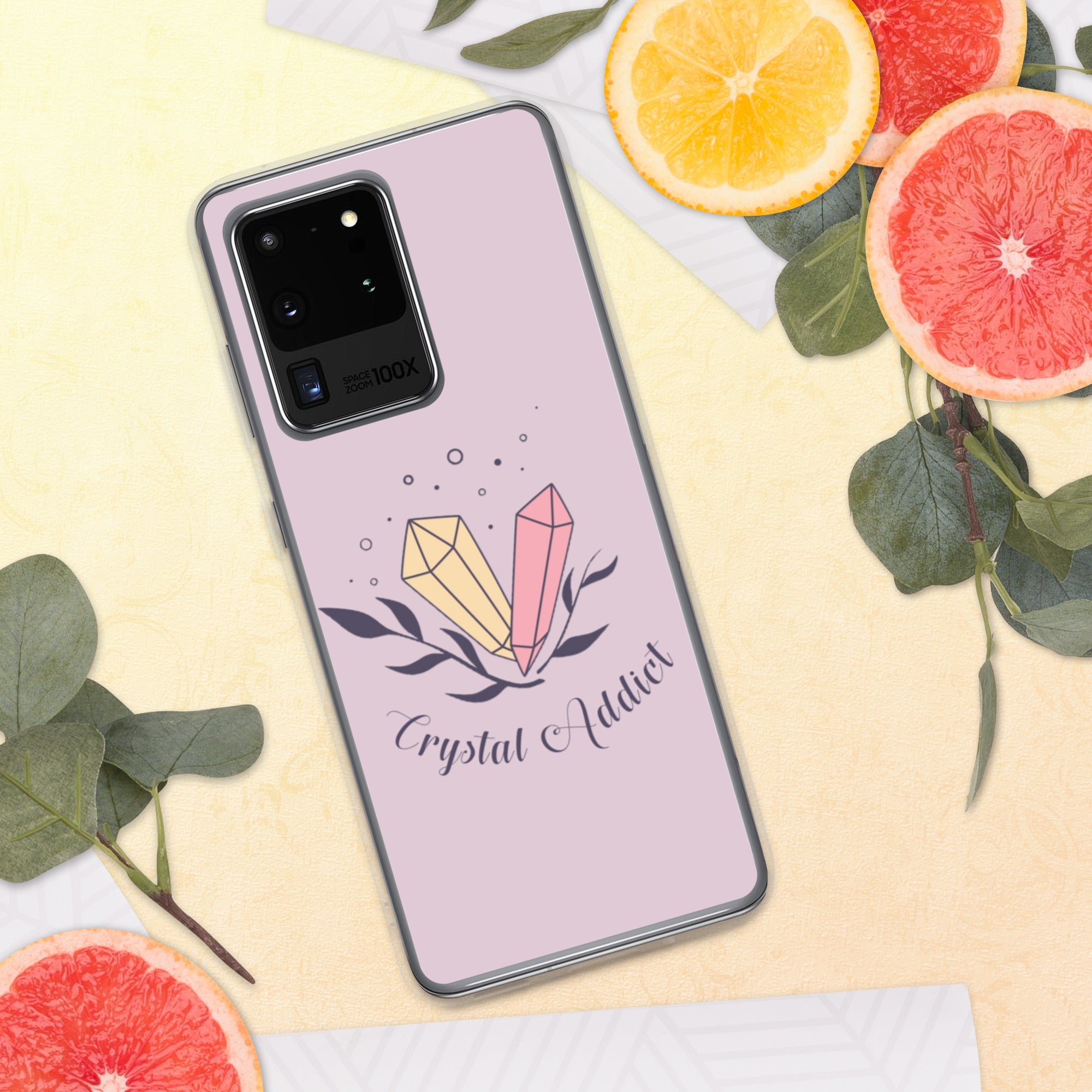 'Crystal Addict' Clear Case for Samsung®