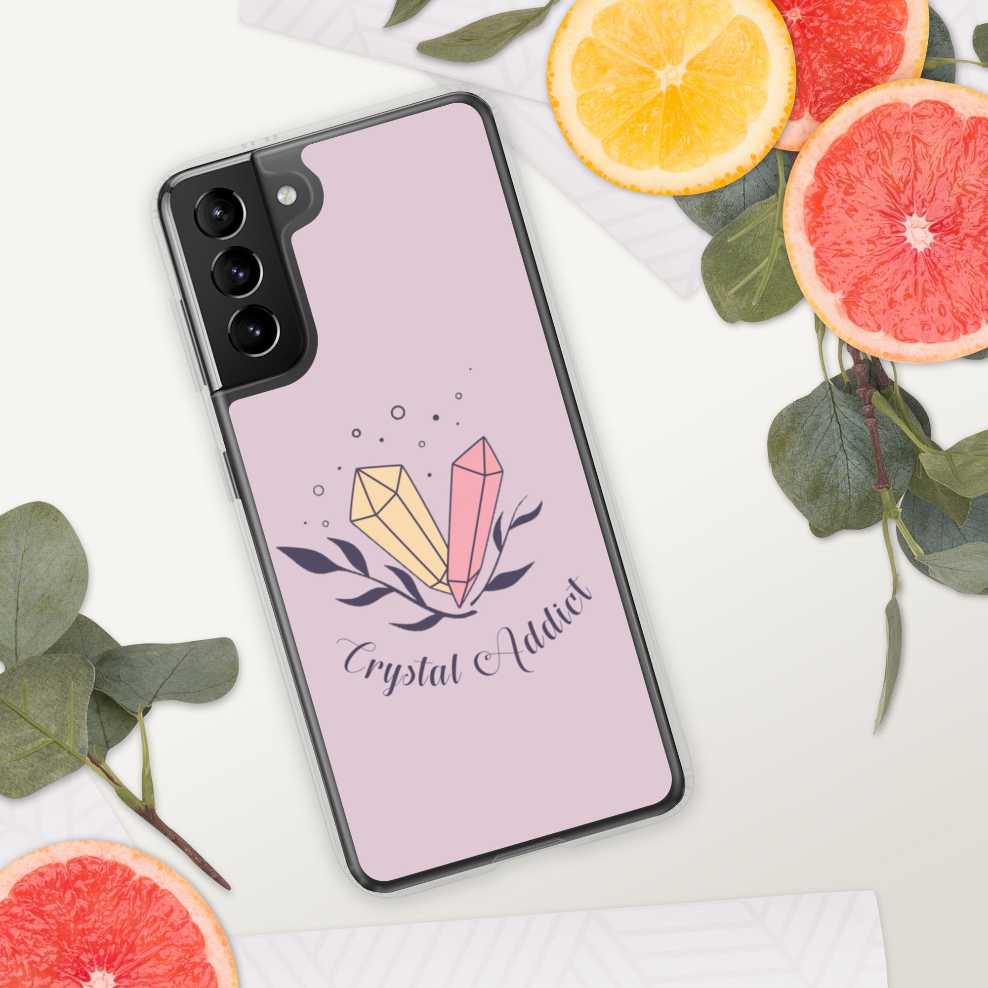 'Crystal Addict' Clear Case for Samsung®