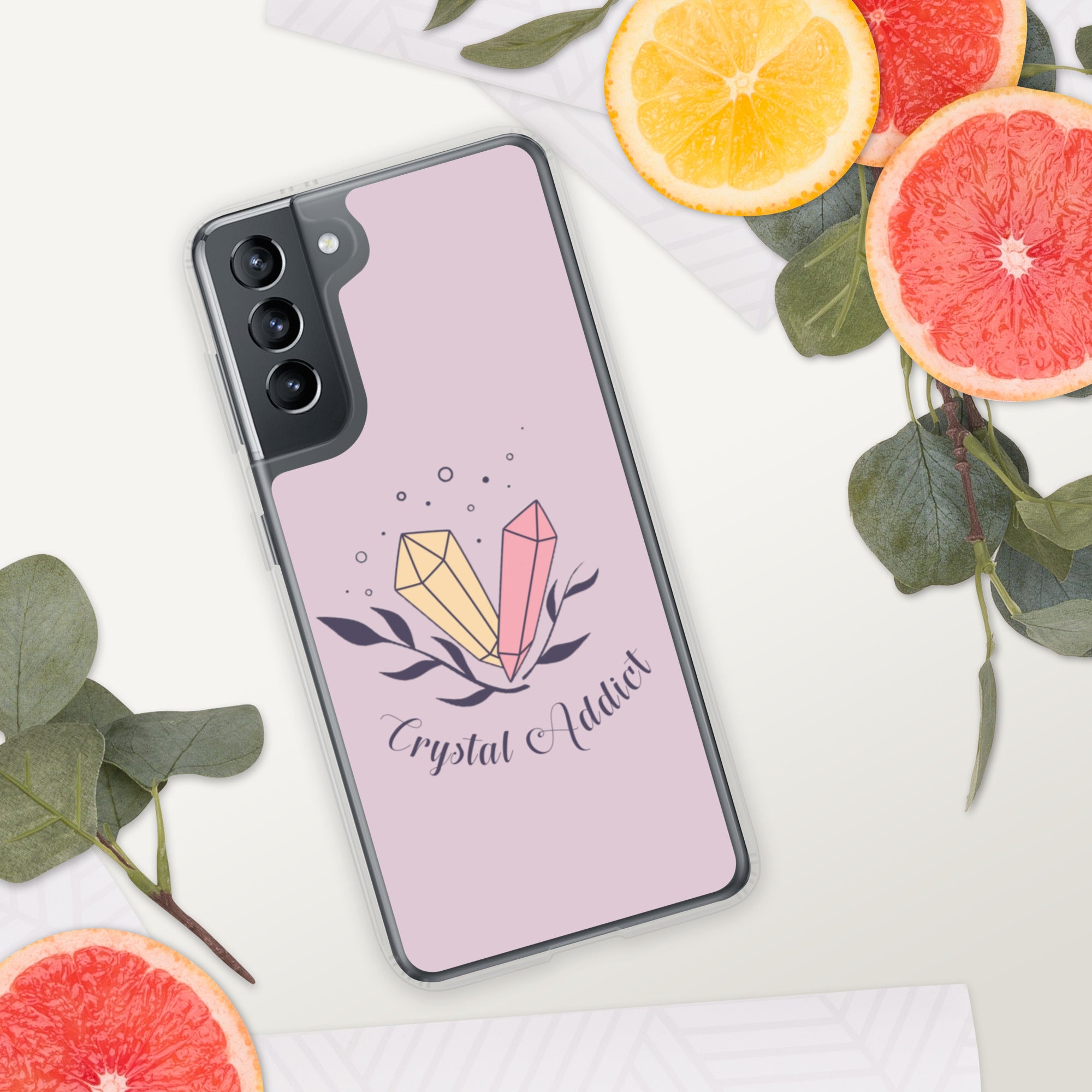 'Crystal Addict' Clear Case for Samsung®