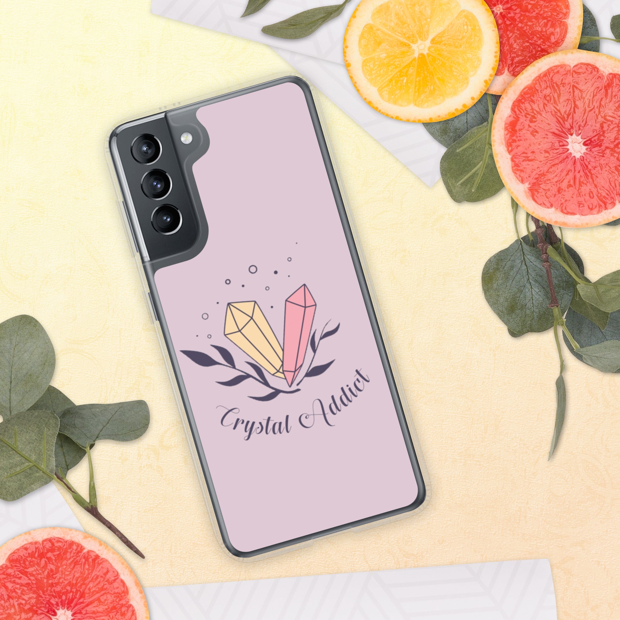 'Crystal Addict' Clear Case for Samsung®