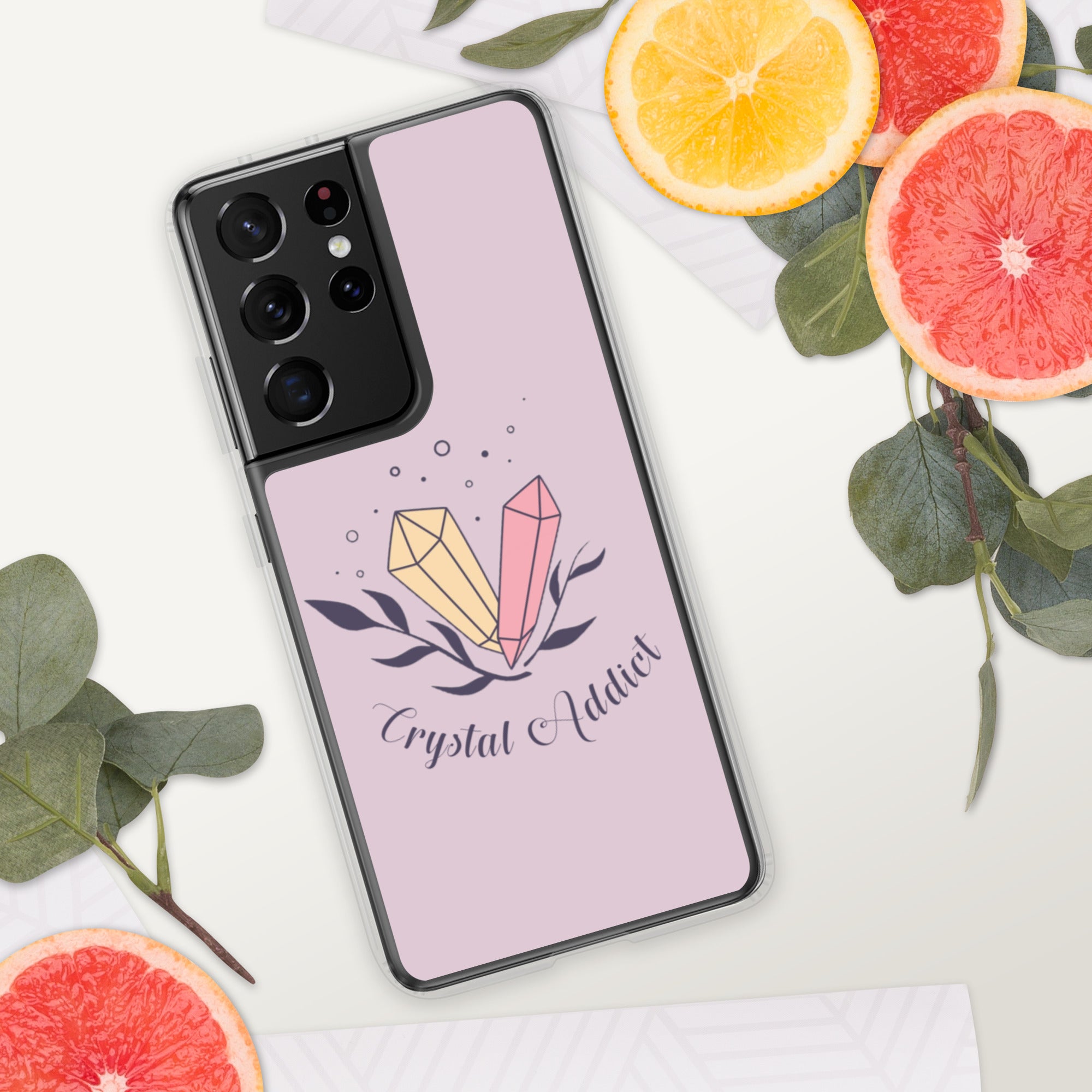 'Crystal Addict' Clear Case for Samsung®