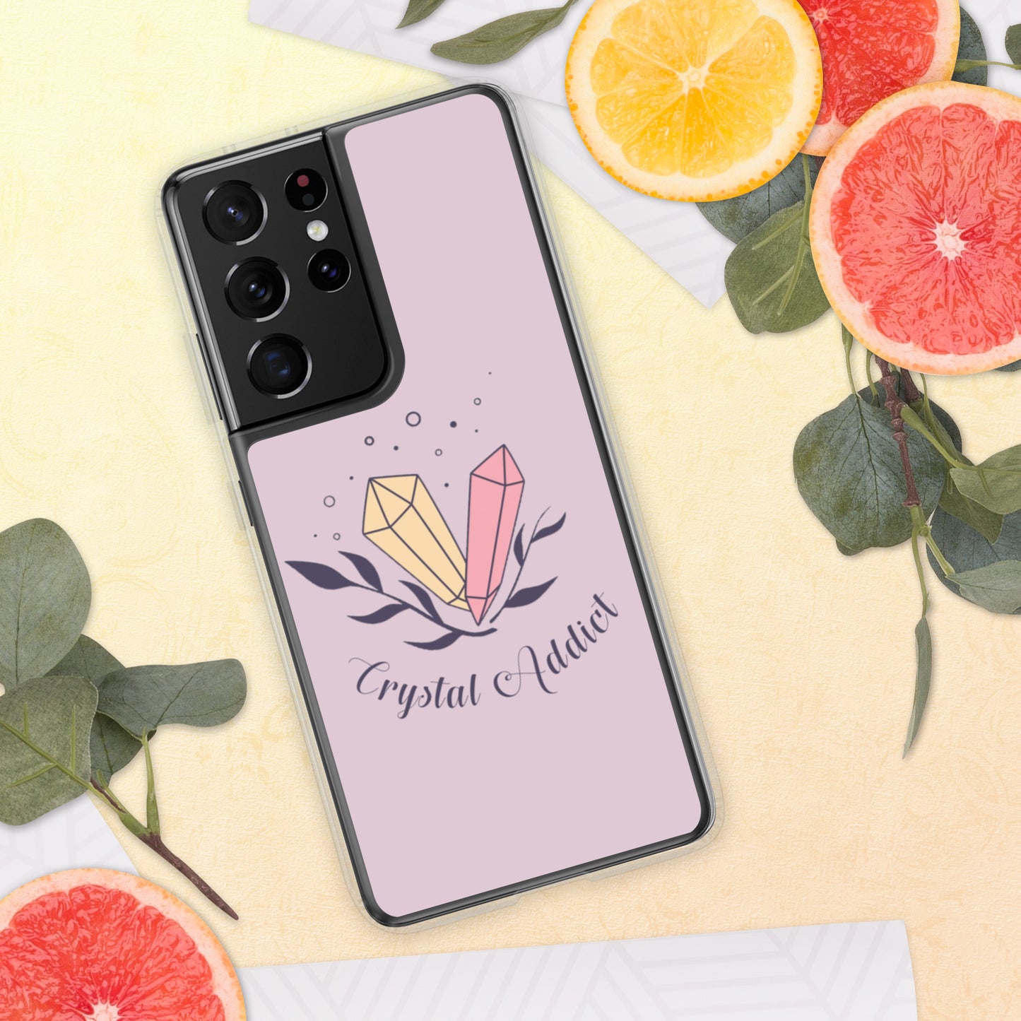 Funda transparente 'Crystal Addict' para Samsung®