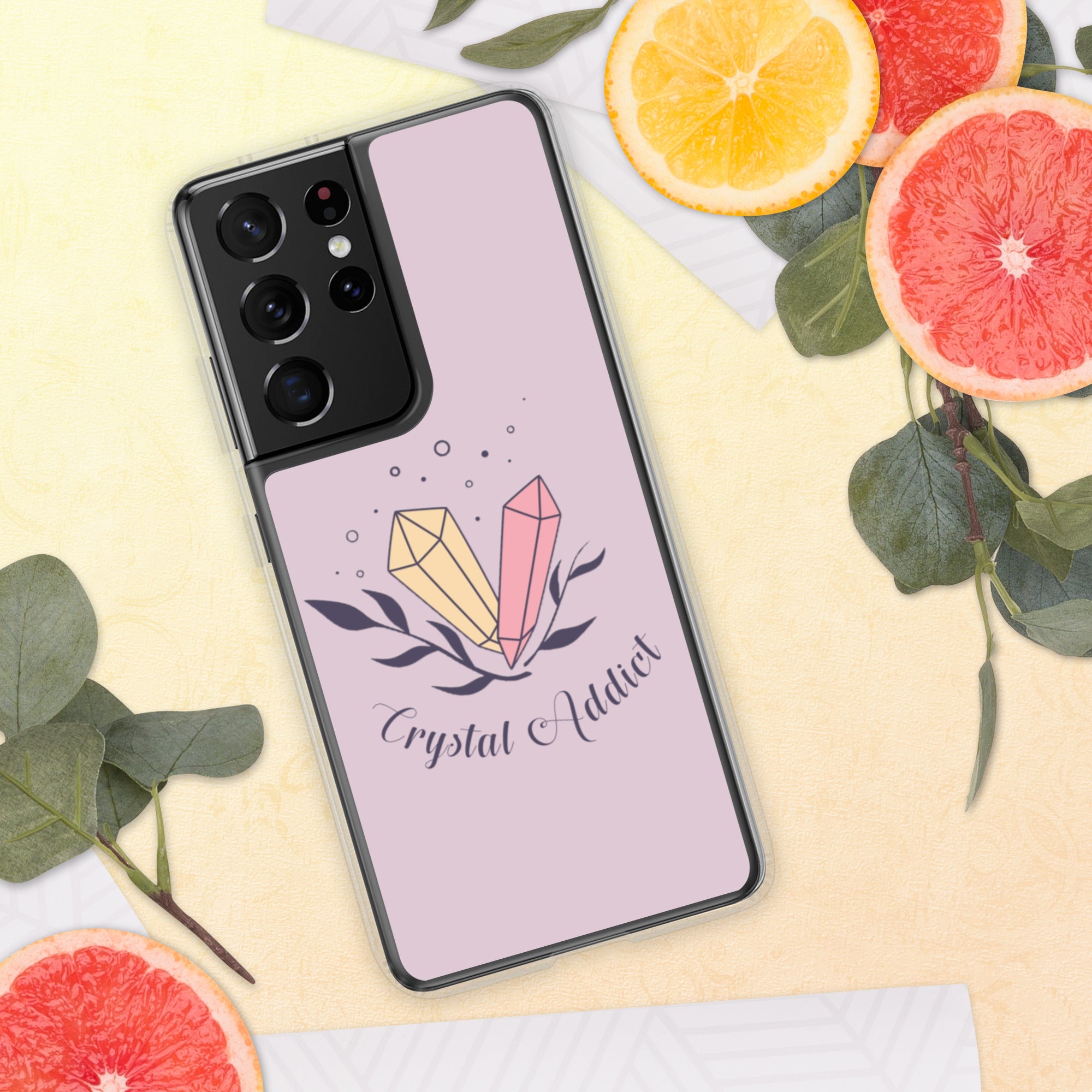 'Crystal Addict' Clear Case for Samsung®