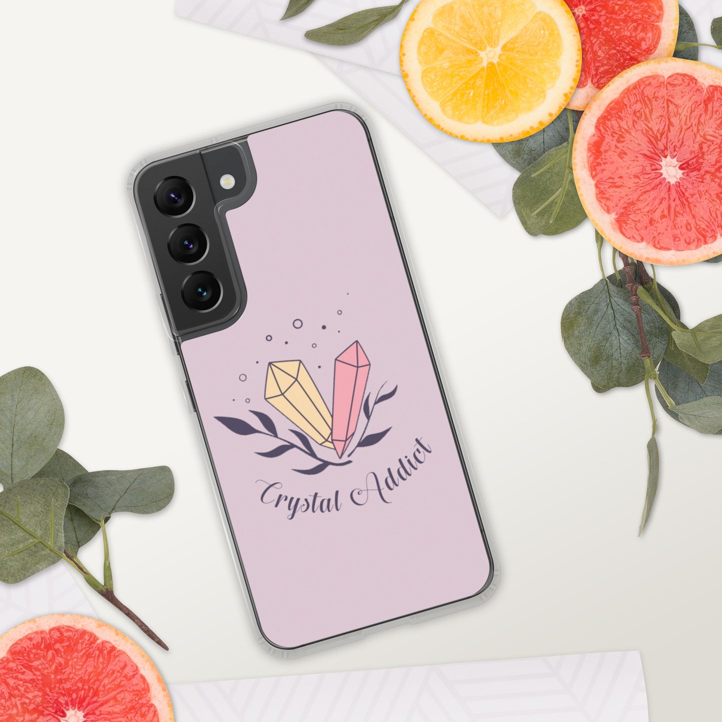 Funda transparente 'Crystal Addict' para Samsung®