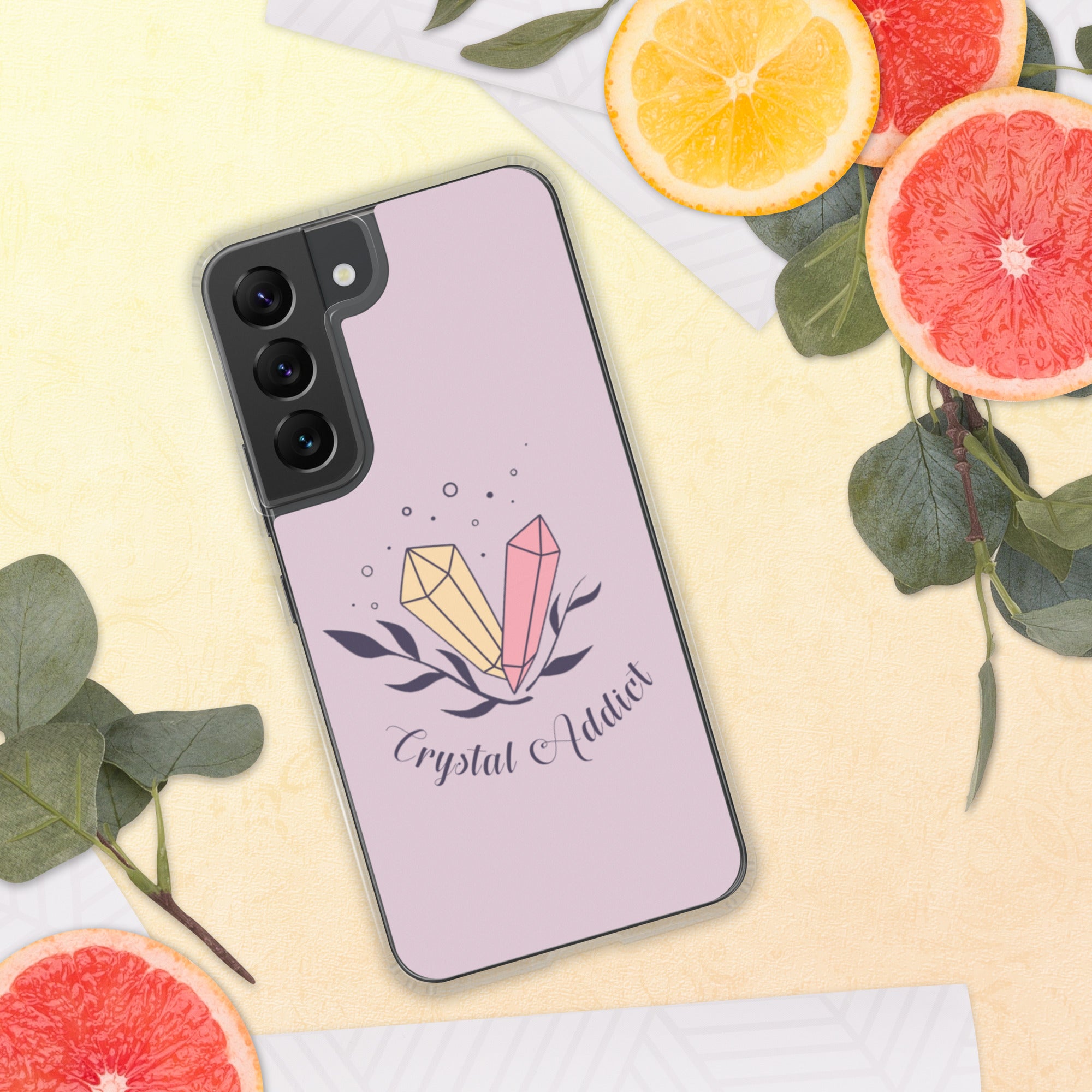 'Crystal Addict' Clear Case for Samsung®