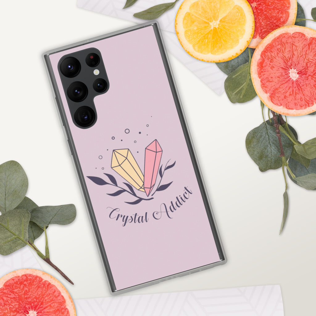 'Crystal Addict' Clear Case for Samsung®