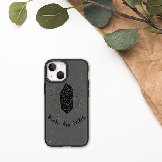 Funda biodegradable moteada 'Broke Ass Witch' para iPhone®