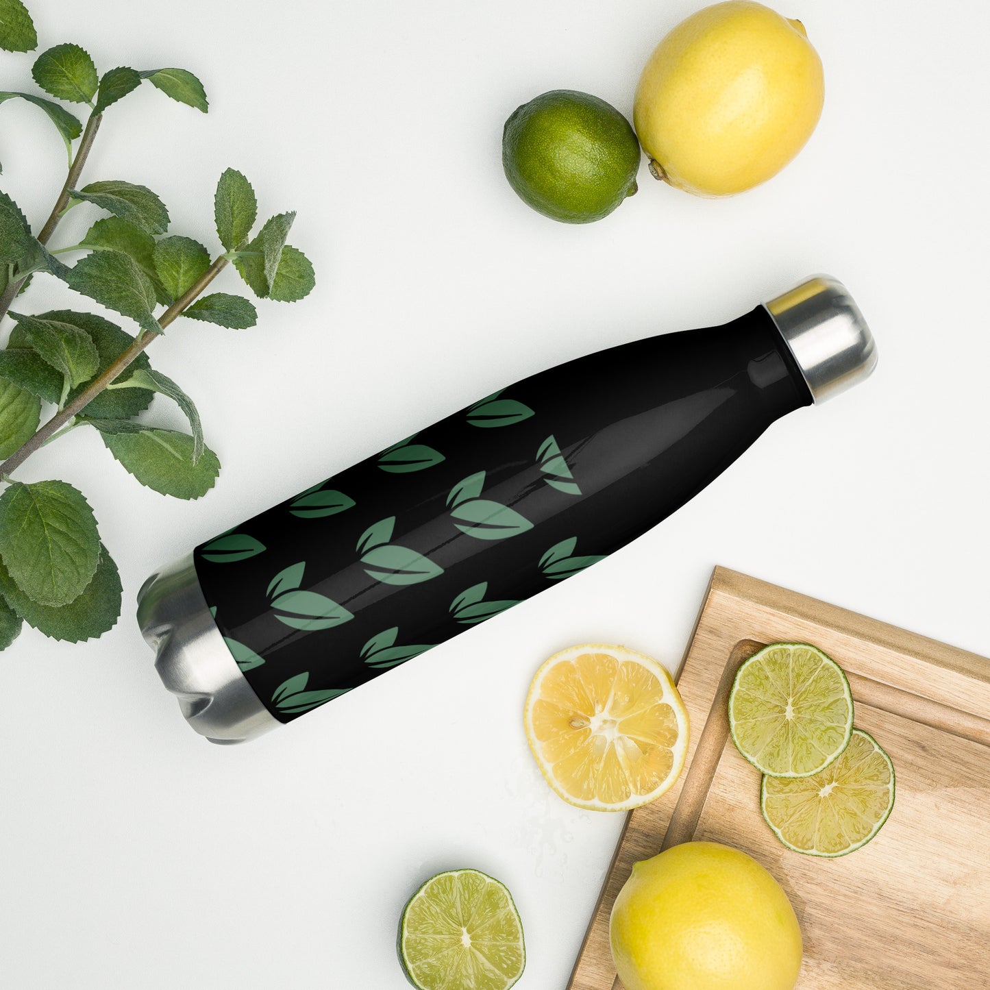 Botella de agua de acero inoxidable con logotipo de NDC