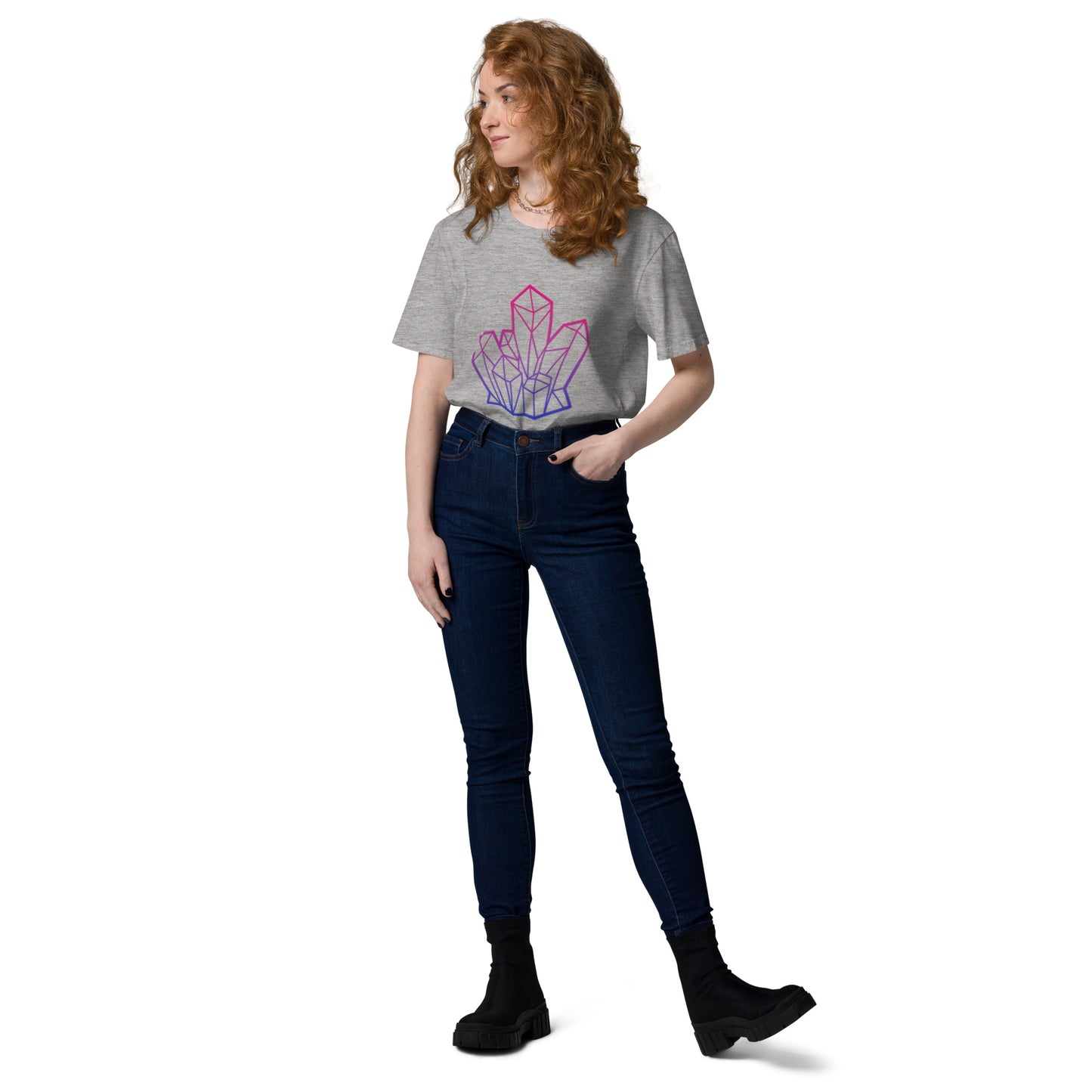 Bi Pride Unisex Organic Cotton T-Shirt