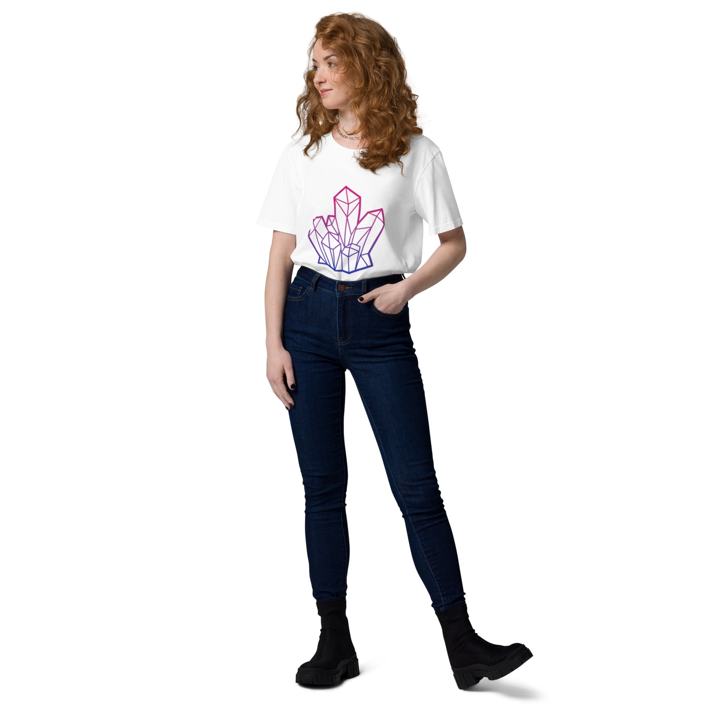 Bi Pride Unisex Organic Cotton T-Shirt