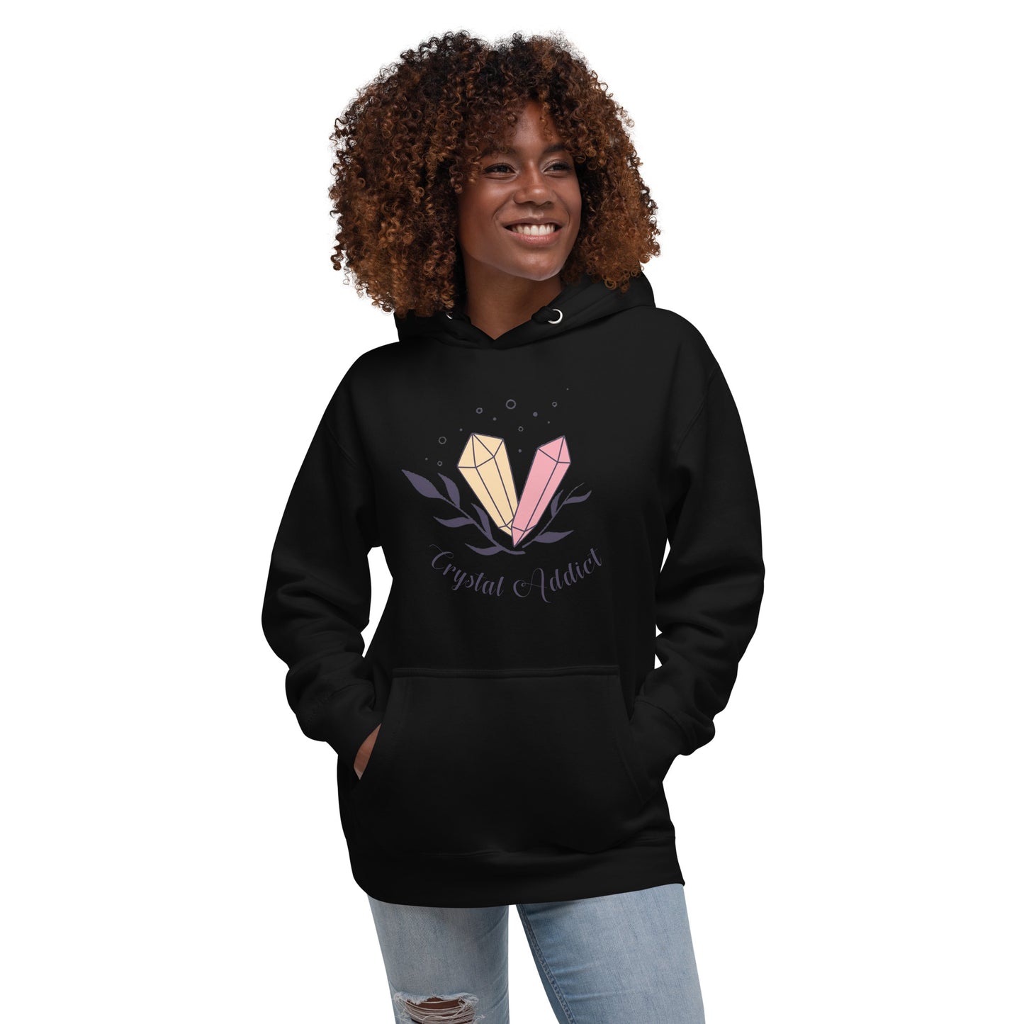 'Crystal Addict' Unisex Hoodie