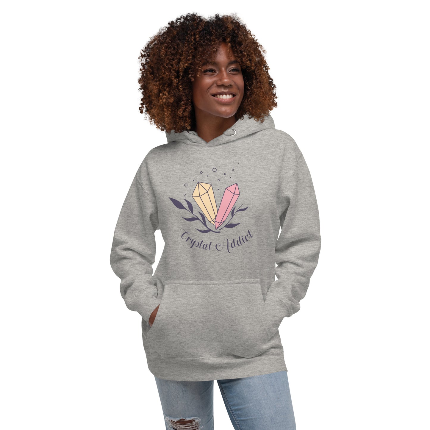 'Crystal Addict' Unisex Hoodie