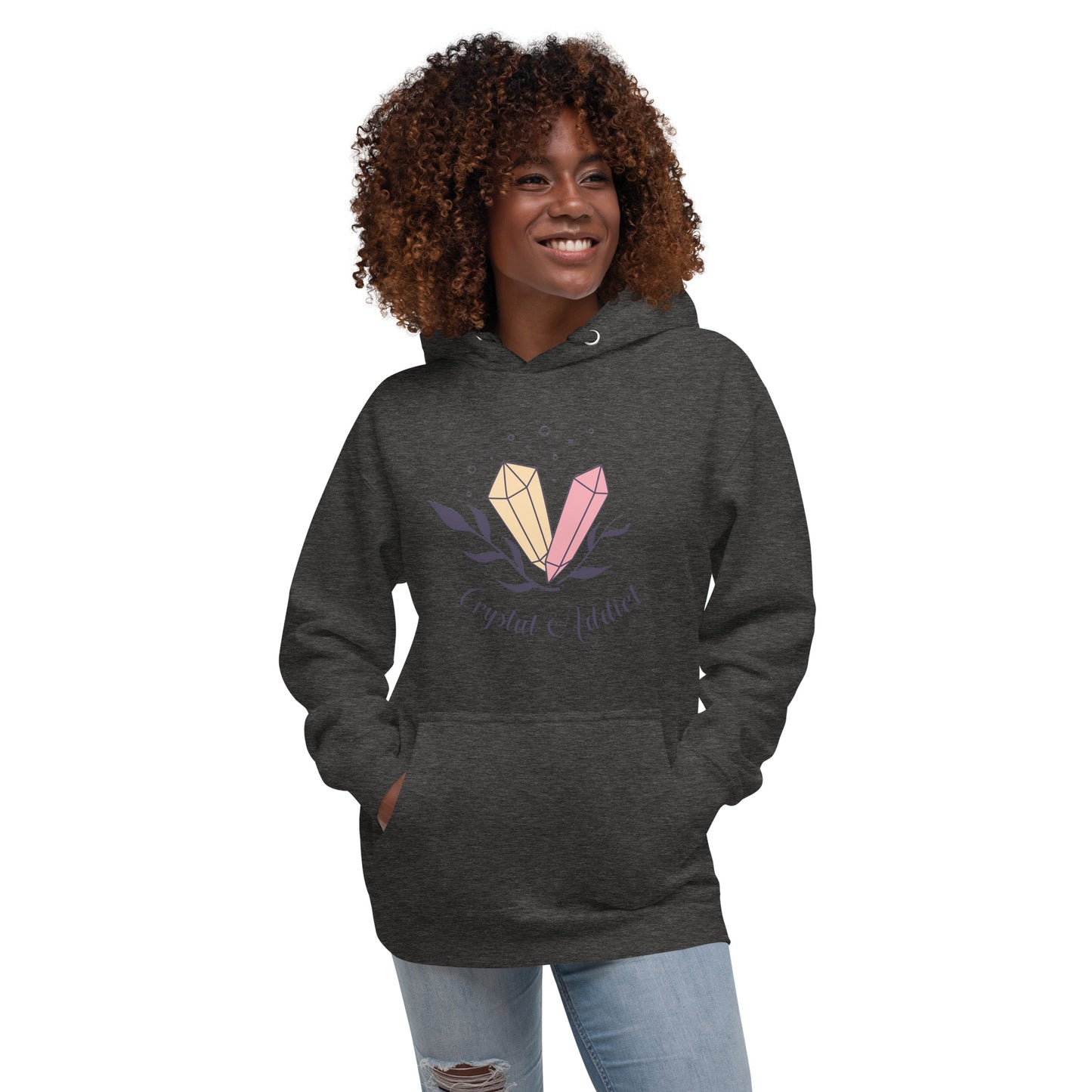 'Crystal Addict' Unisex Hoodie