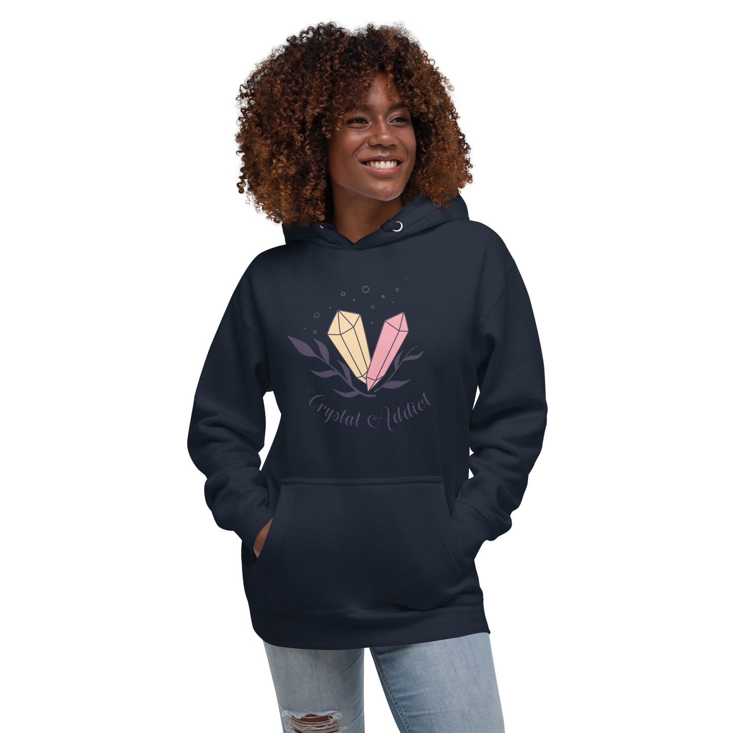 'Crystal Addict' Unisex Hoodie