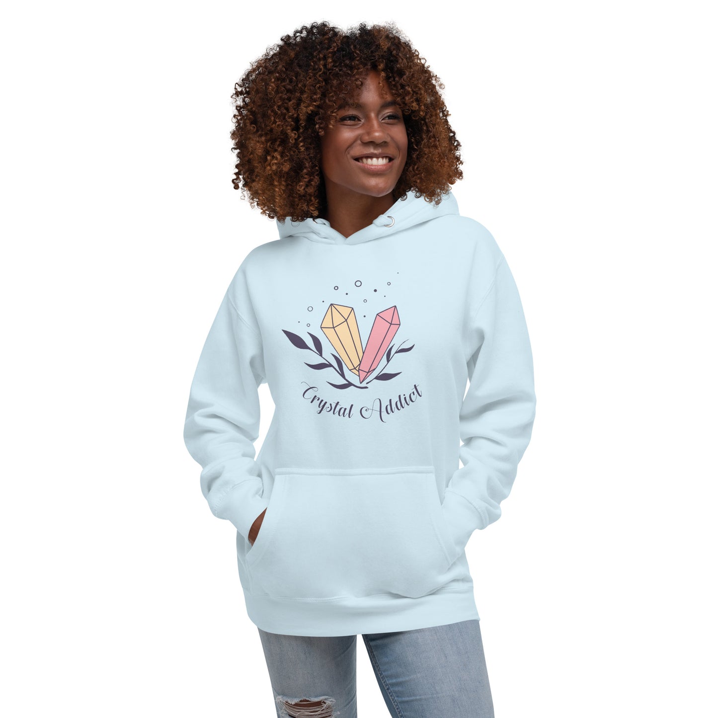 'Crystal Addict' Unisex Hoodie