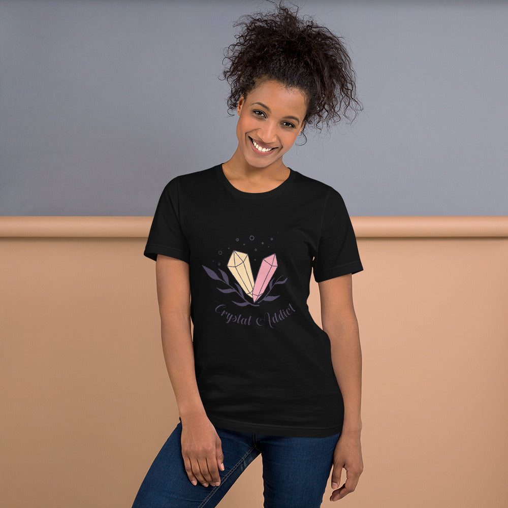 'Crystal Addict' Unisex T-Shirt
