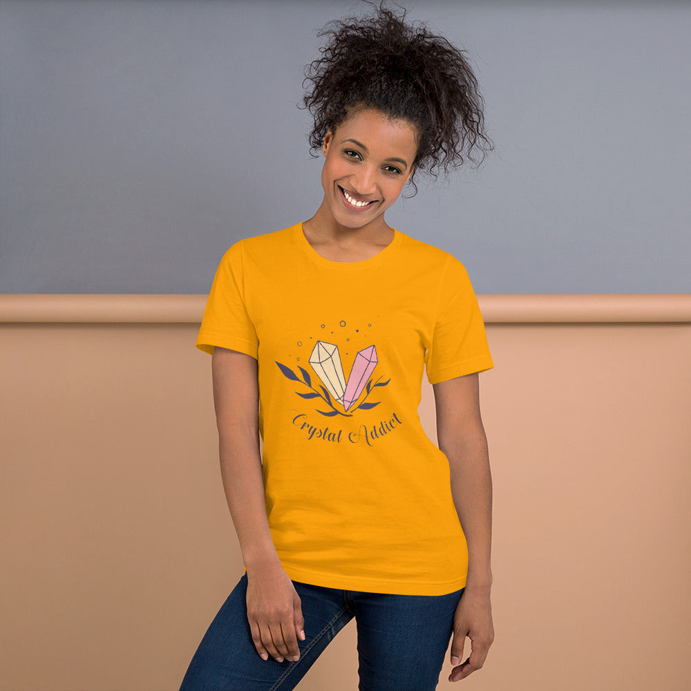 'Crystal Addict' Unisex T-Shirt