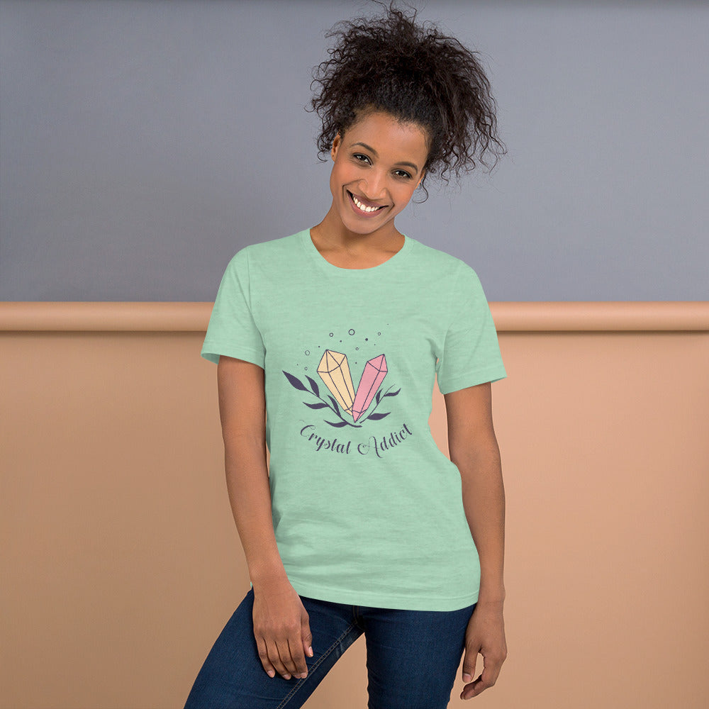 'Crystal Addict' Unisex T-Shirt