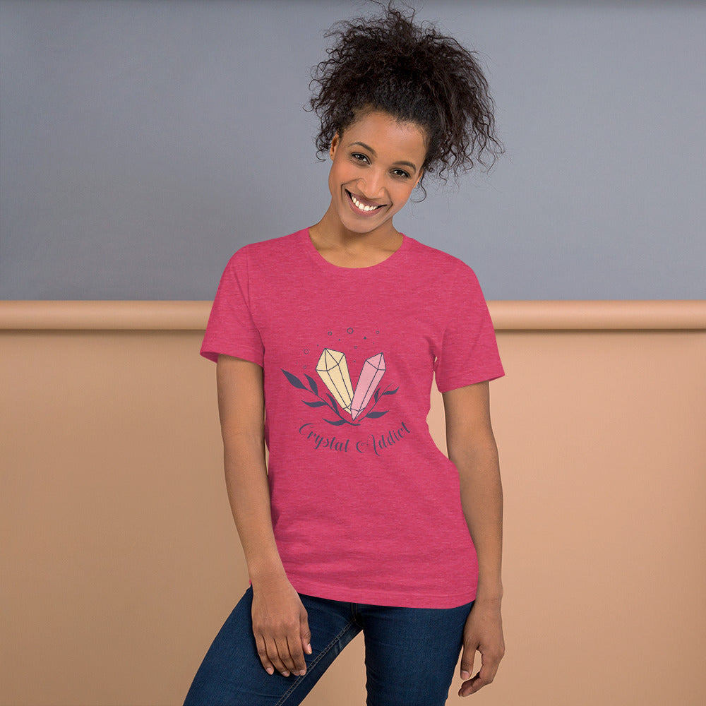 'Crystal Addict' Unisex T-Shirt