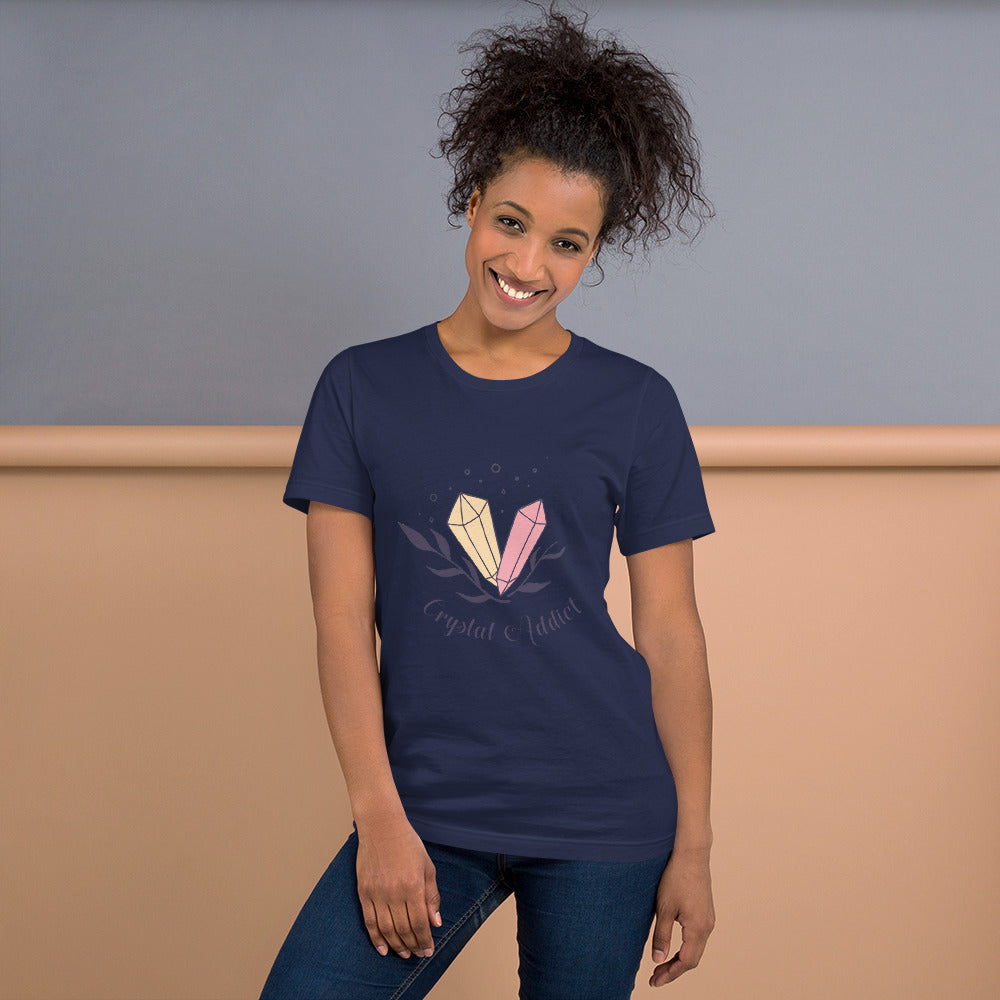 'Crystal Addict' Unisex T-Shirt