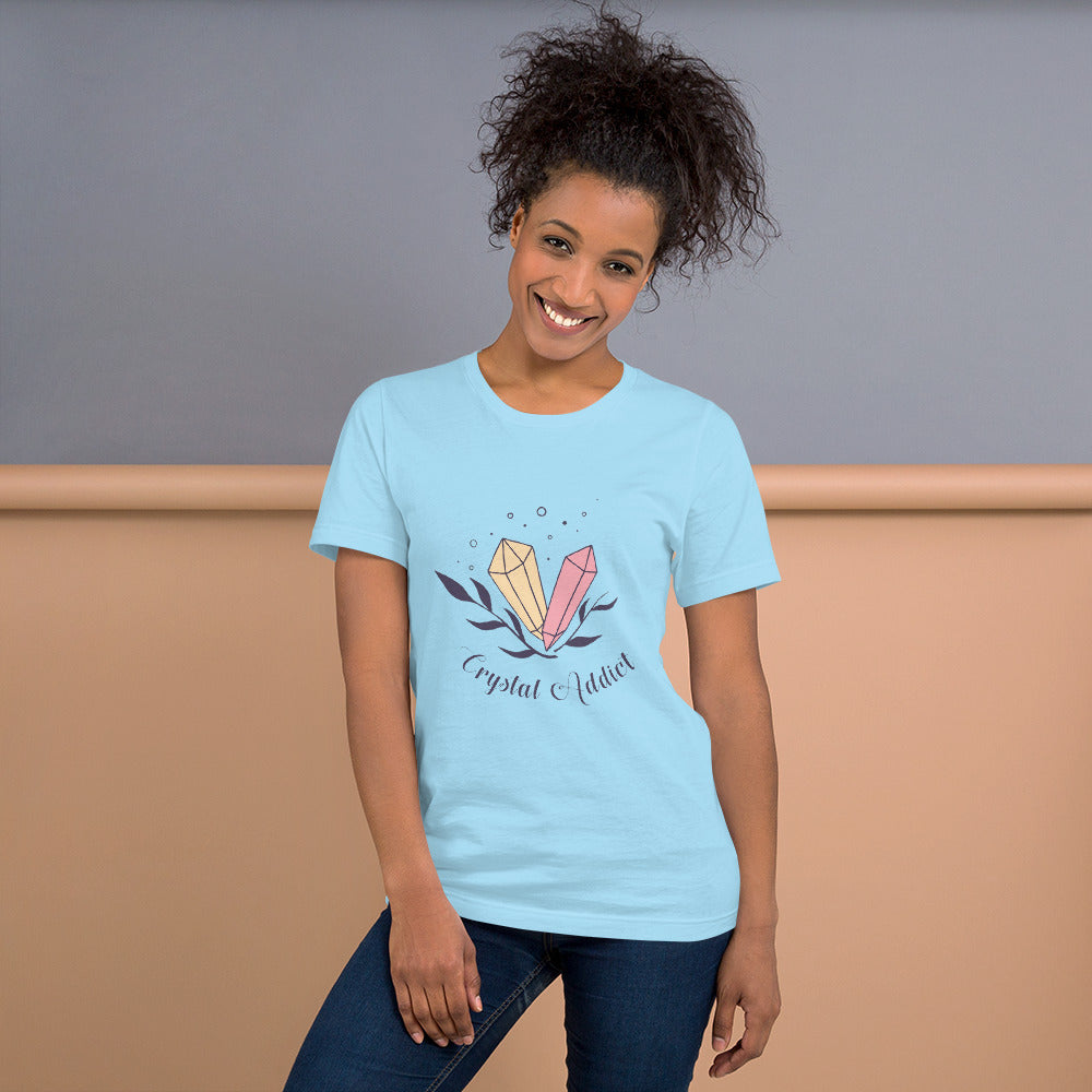 'Crystal Addict' Unisex T-Shirt
