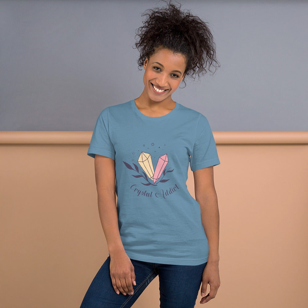 'Crystal Addict' Unisex T-Shirt