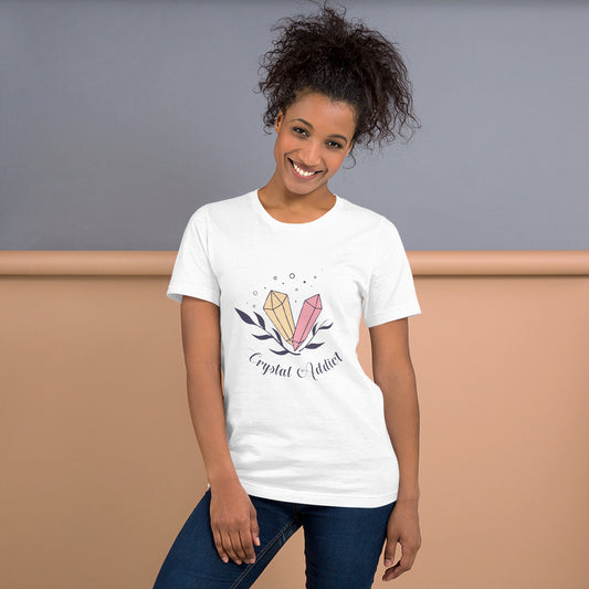 'Crystal Addict' Unisex T-Shirt