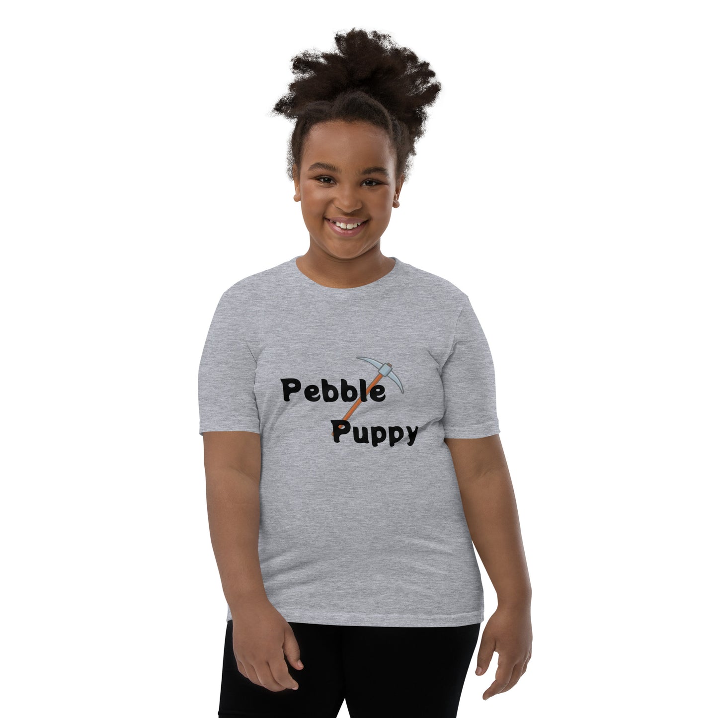 'Pebble Puppy' Youth Short Sleeve T-Shirt