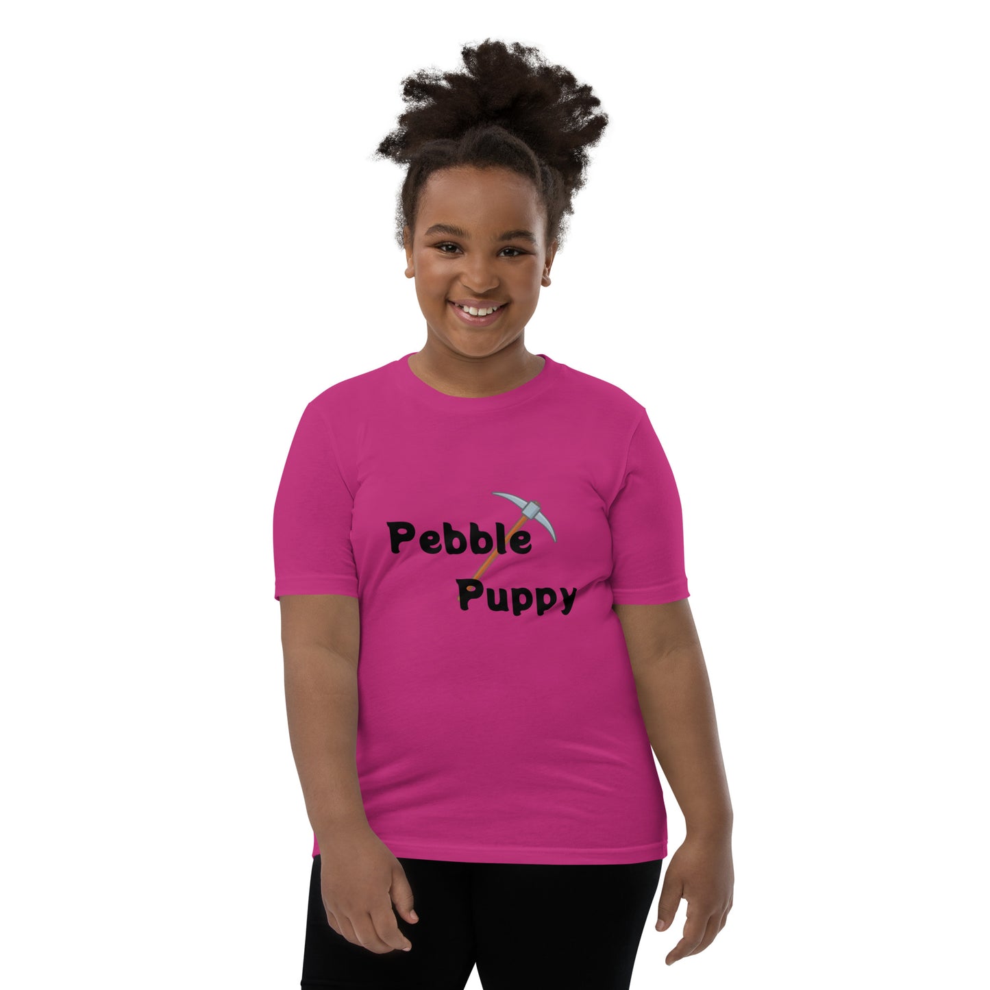 'Pebble Puppy' Youth Short Sleeve T-Shirt