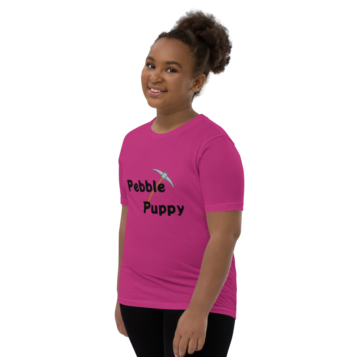 'Pebble Puppy' Youth Short Sleeve T-Shirt