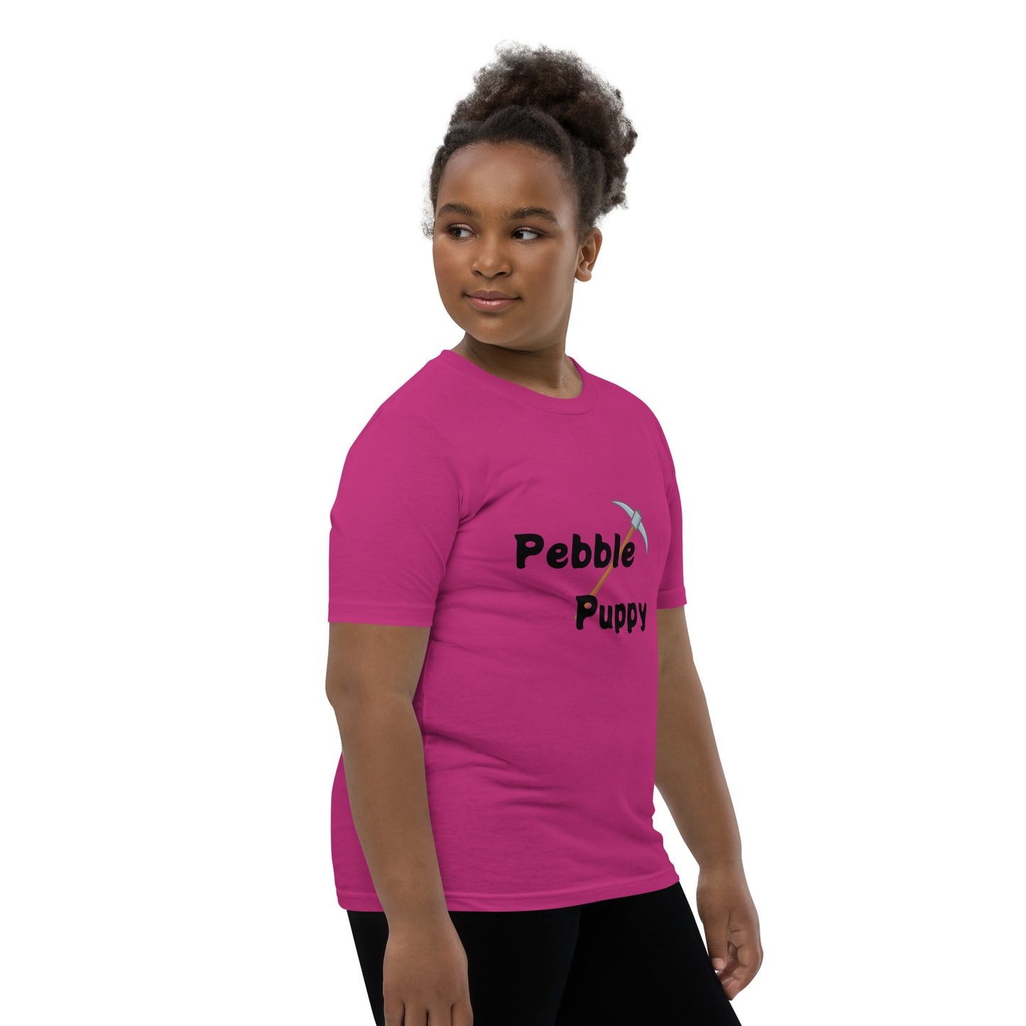 'Pebble Puppy' Youth Short Sleeve T-Shirt